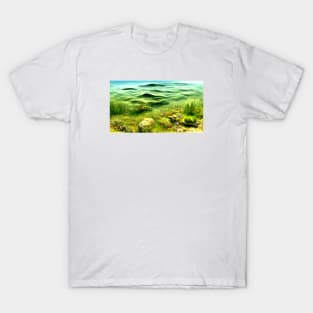 Underwater Landscape Vista T-Shirt